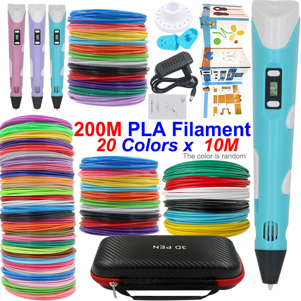 3D Printing Filament - Set Pena Cetak 3D Aneh dengan