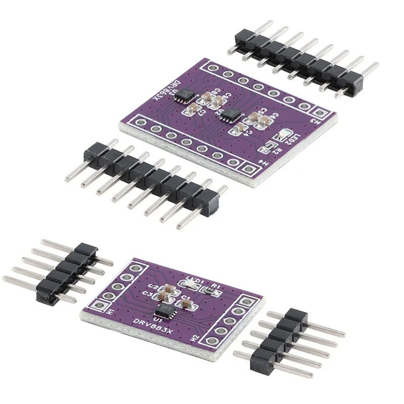 Stepper Motor - DRV8837 Modul Penggerak Motor DC H-bridge