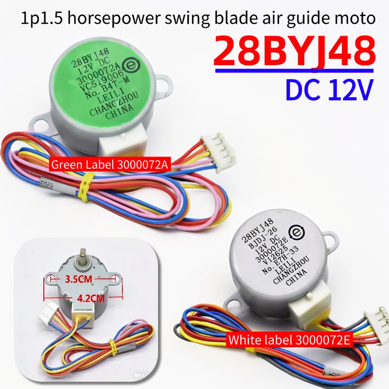 Stepper Motor - Motor Stepper DC 12V 28BYJ48 untuk