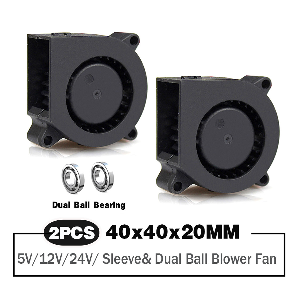 3D Printer Power Supply - 2 Buah 40Mm Blower Fan 4020
