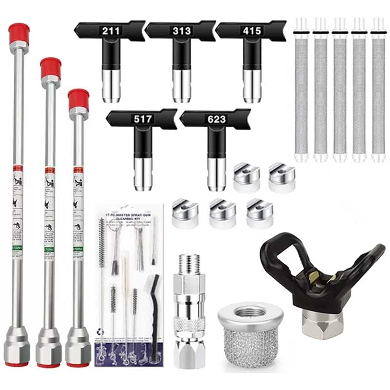 Nozzle Cleaning Kit - 17 Pcs Set Pistol Semprot Cat