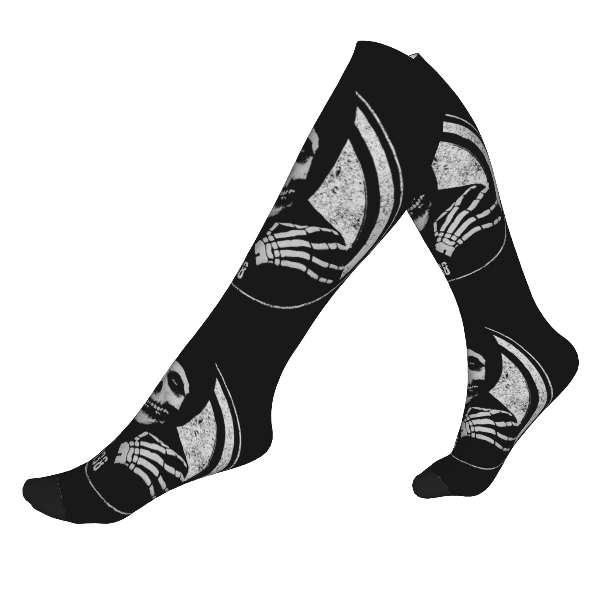 3D Printing Rock - Kaus Kaki Pria Lucu Motif Band