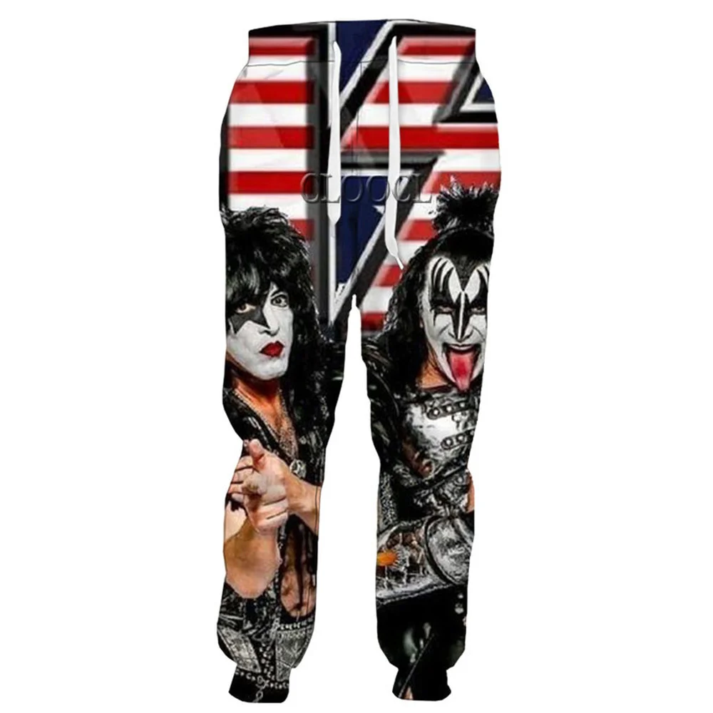 3D Printing Rock - HX celana Hip Hop Metal Kiss