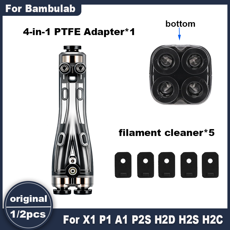 3D Printing Cnc - Adaptor PTFE 4 in 1 Original