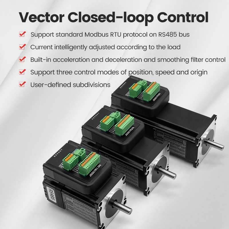 Stepper Motor - Motor Stepper Terintegrasi 2 Fase RS485