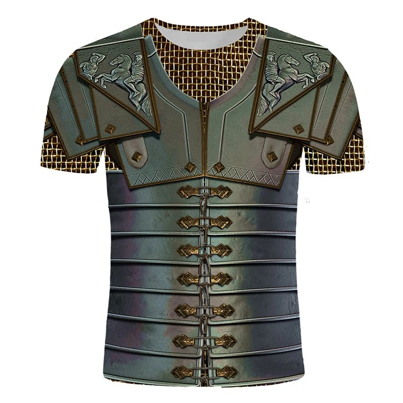 3D Printing Knight Armor - Kaos Pria Retro 3D Print Armor