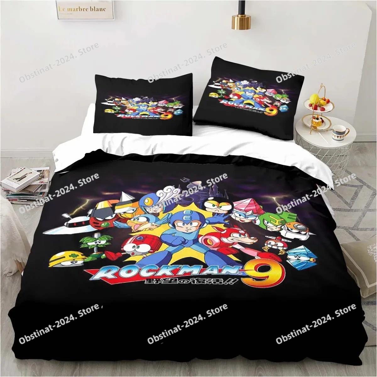 3D Printing Rock - Set Sprei 3D Mega Man X
