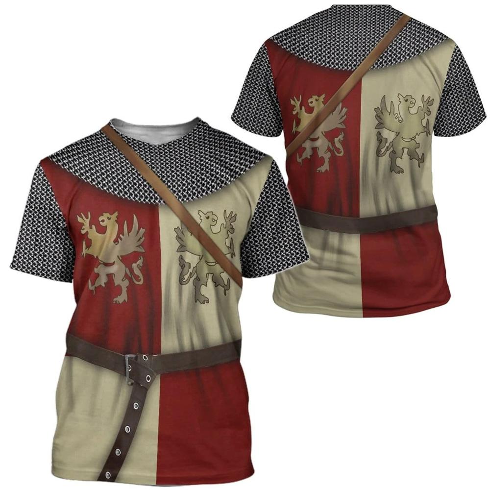 3D Printing Knight Armor - Kaus Pria Gambar 3D Ksatria Armor