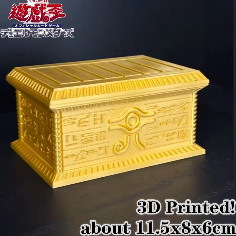 3D Printing Card - Kotak Penyimpanan Kartu Yu-Gi-Oh Gold Sarcophagus
