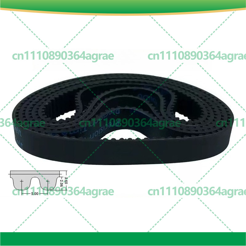 Timing Belt - 5 Buah HTD5M480/485/490/495/500/505/510/515/520/525 Sabuk Timing Karet