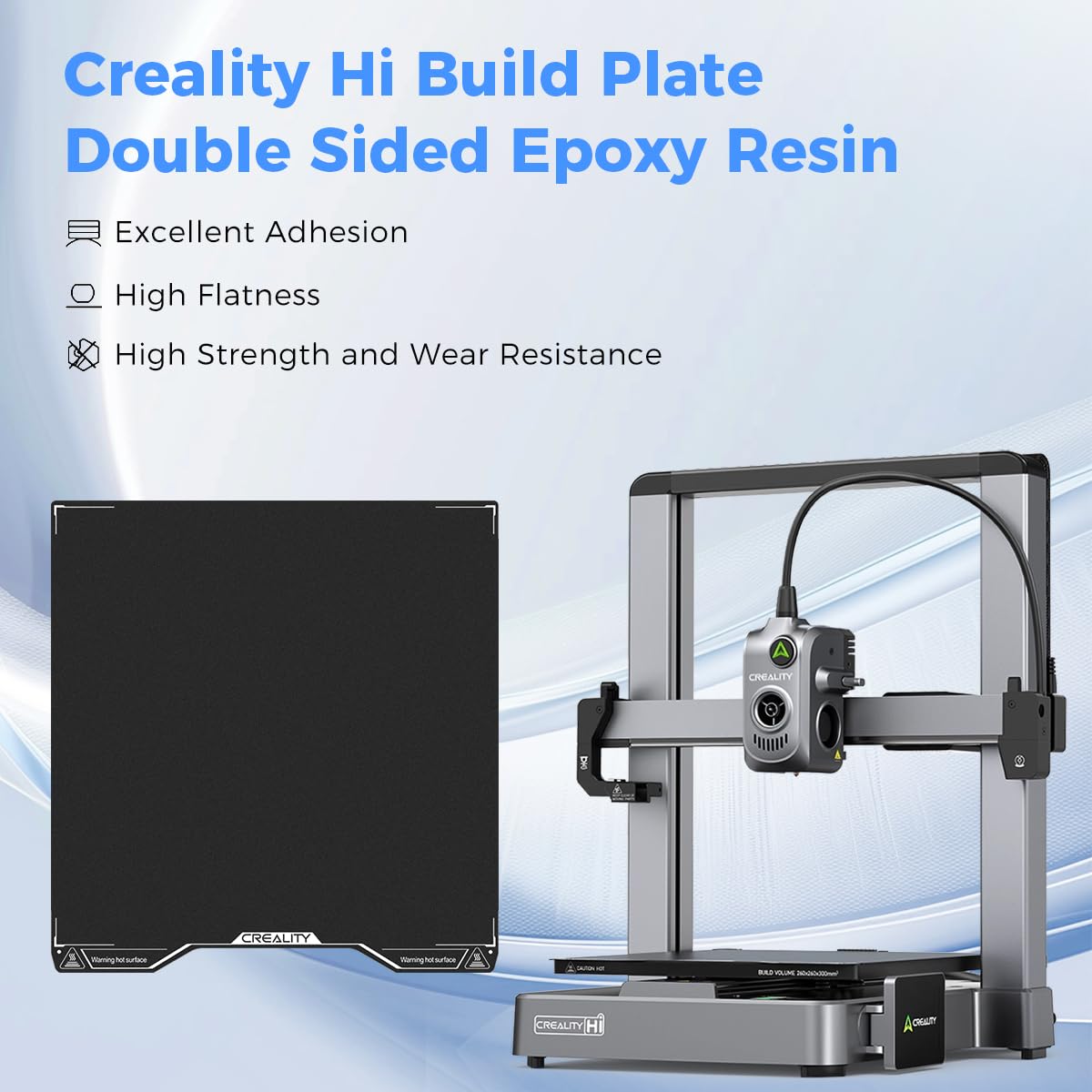 Pelat Pembuatan Resin Epoksi C - 3D Printing Creality ulasan dan harga