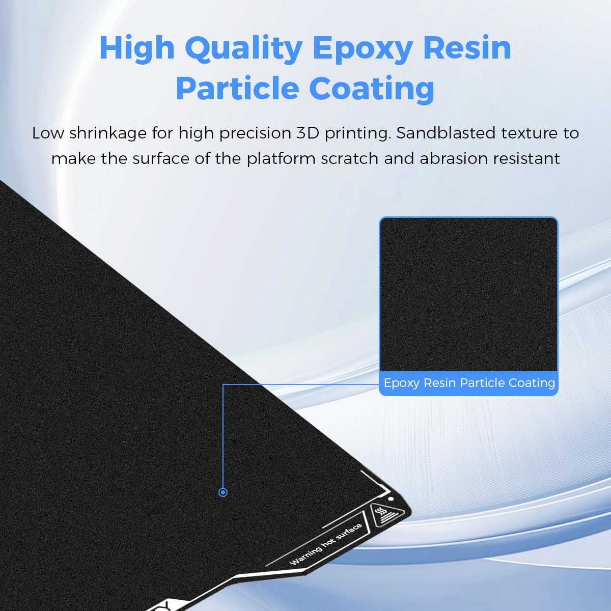 Pelat Pembuatan Resin Epoksi C - 3D Printing Creality ulasan dan harga