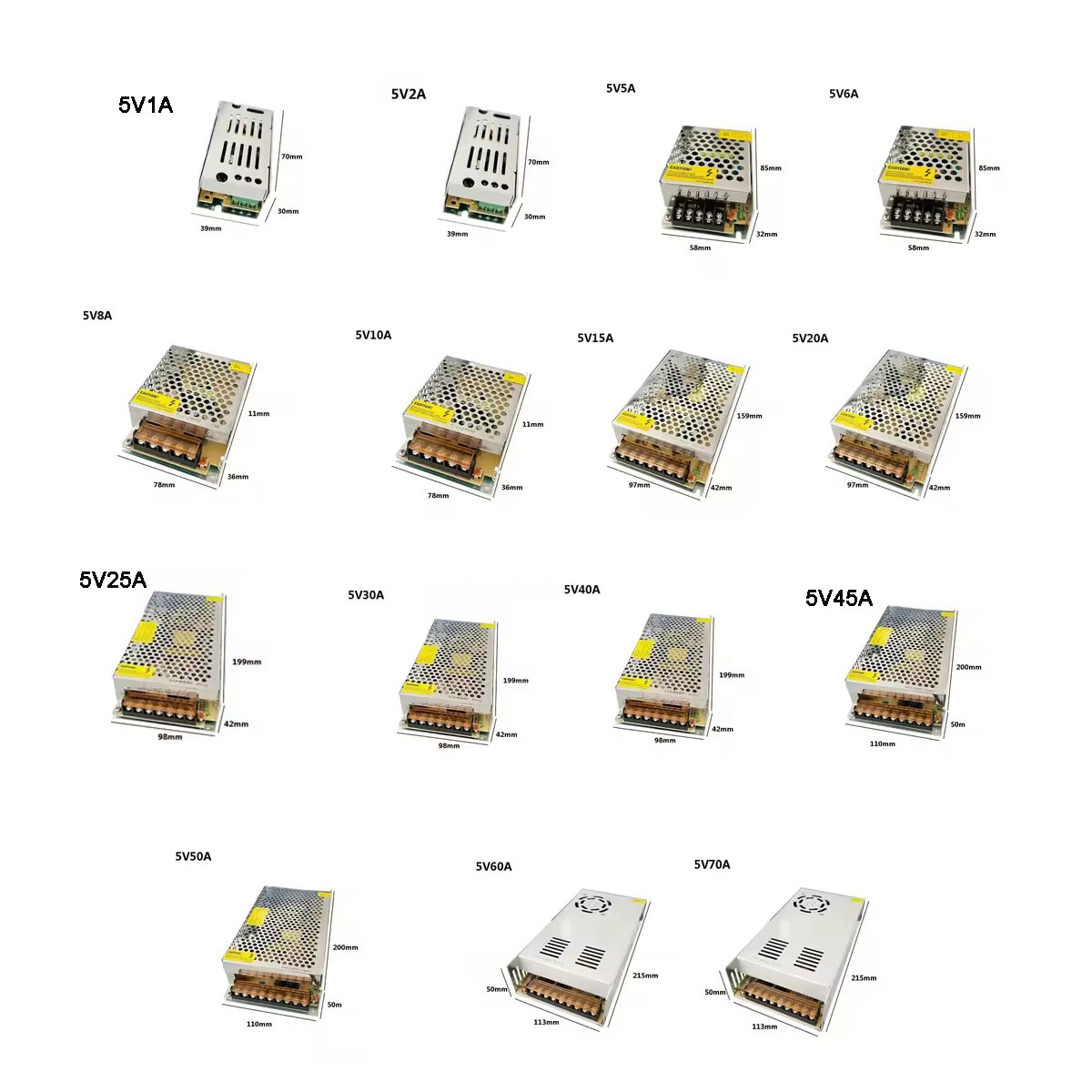 Catu Daya Sakelar DC 5V 2A 5A  - 3D Printer Power Supply ulasan dan harga