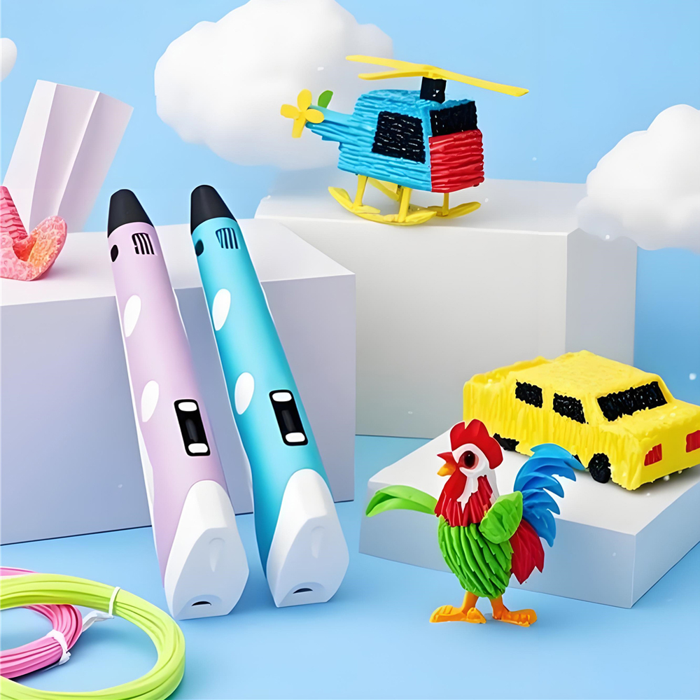 Pena 3D dengan Layar LCD Kompa - 3D Printing Filament ulasan dan harga