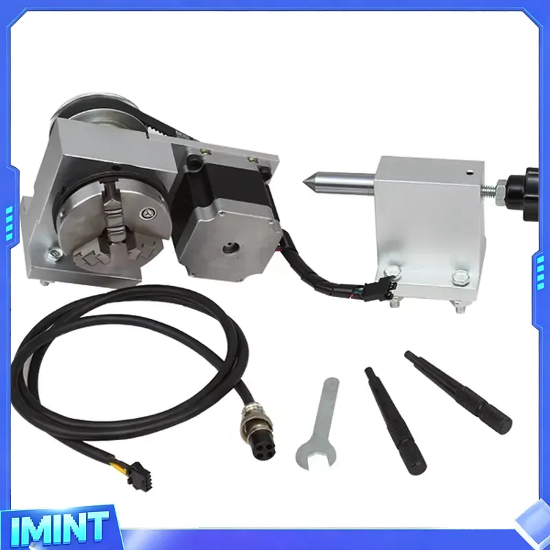 Meja Putar CNC 4 Axis A Axis 8 - Stepper Motor ulasan dan harga