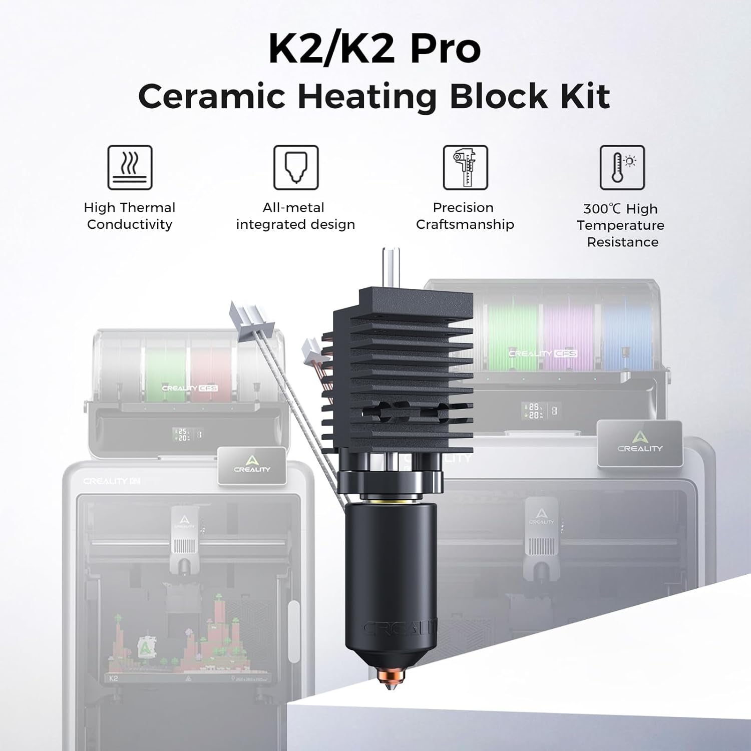 Kit Blok Pemanas Keramik Resmi - 3D Printing Creality ulasan dan harga