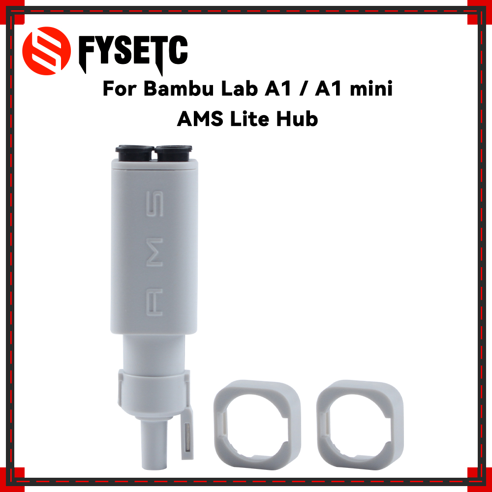Adaptor PTFE 4-in-1 yang ditin - 3D Printing Cnc ulasan dan harga