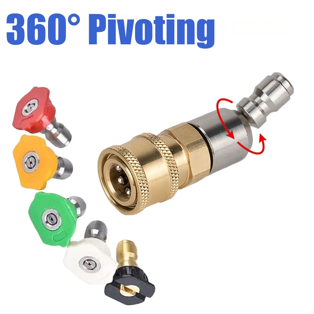 360 °   Adaptor Nozel Mesin Cu - Nozzle Cleaning Kit ulasan dan harga
