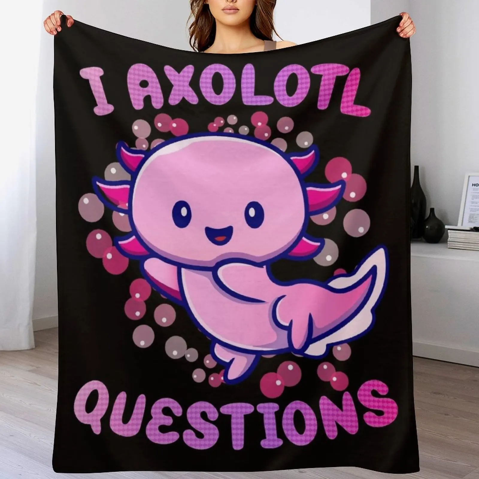 i axolotl questions Throw Blan - 3D Printing Question ulasan dan harga