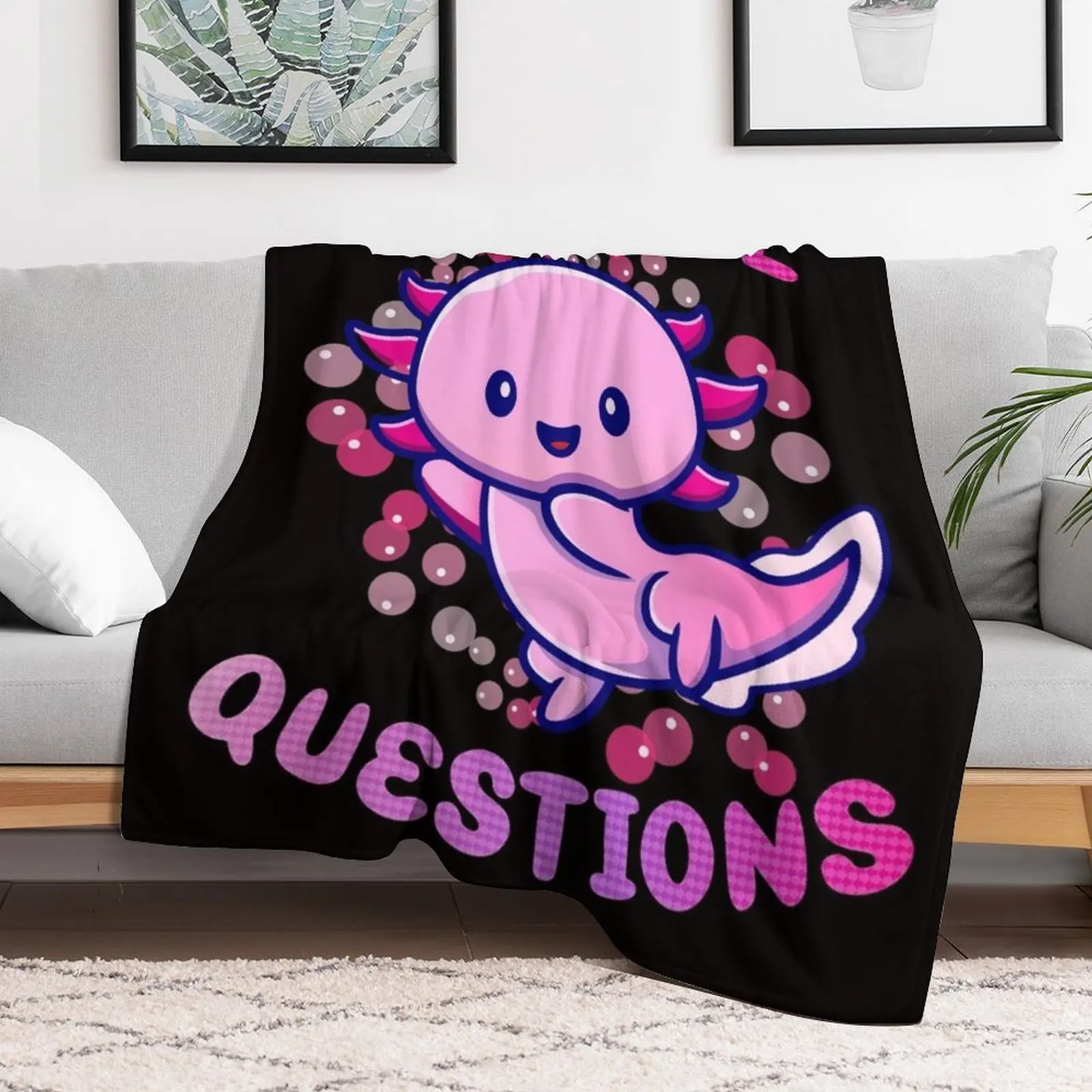 i axolotl questions Throw Blan - 3D Printing Question ulasan dan harga