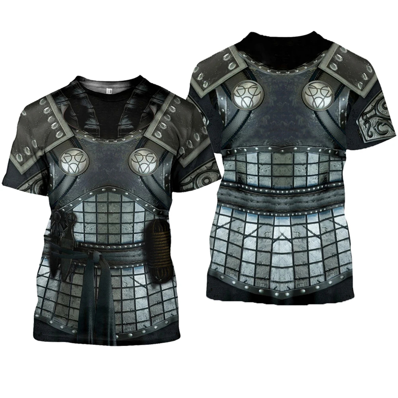 Kaus grafis Knights Templar un - 3D Printing Knight Armor ulasan dan harga