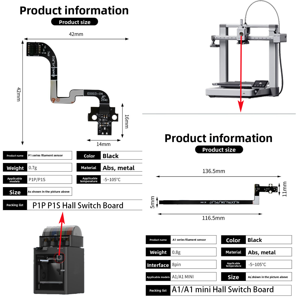 Untuk Papan Sakelar Hall A1/A1 - 3D Printing Cnc ulasan dan harga