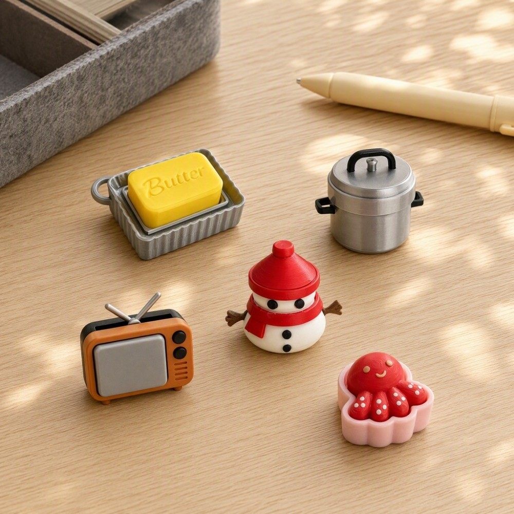 Keyboard Mekanik Mini Kartun B - 3D Printing In Food ulasan dan harga