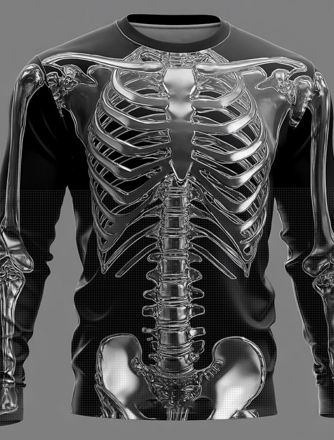 Kaus Lengan Panjang Gambar Ker - 3D Printing X Ray ulasan dan harga