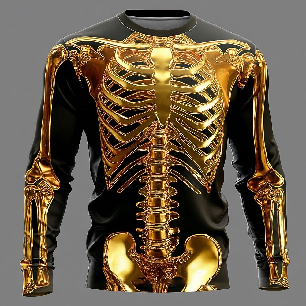 Kaus Lengan Panjang Gambar Ker - 3D Printing X Ray ulasan dan harga