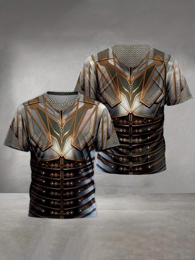 Kaus Pelindung Ninja Emas Ksat - 3D Printing Knight Armor ulasan dan harga