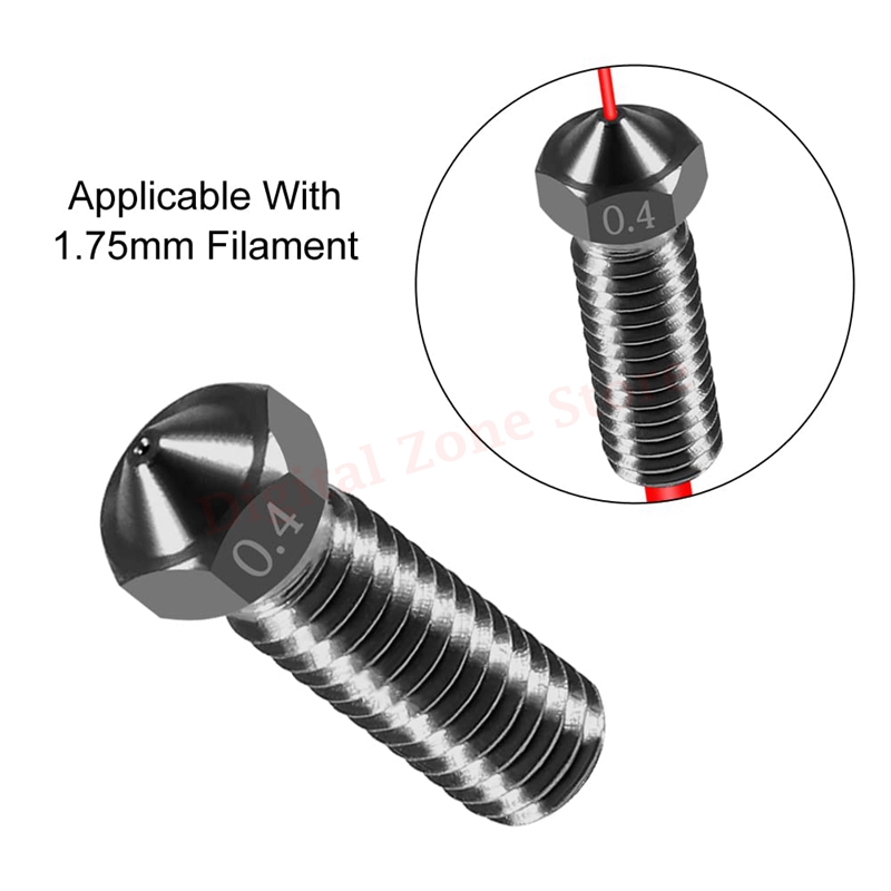 10 buah V6 nozel gunung berapi - 3D Printing Cnc ulasan dan harga