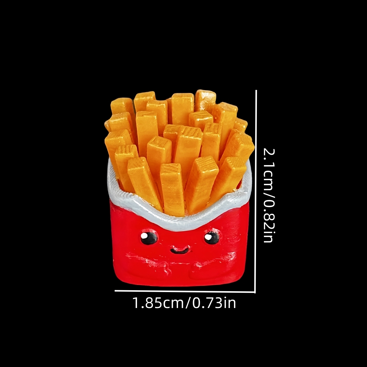 Keycap Pribadi Kentang Goreng  - 3D Printing In Food ulasan dan harga