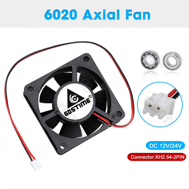 Kipas Pendingin Gdstime 6020 2 - 3D Printer Power Supply ulasan dan harga