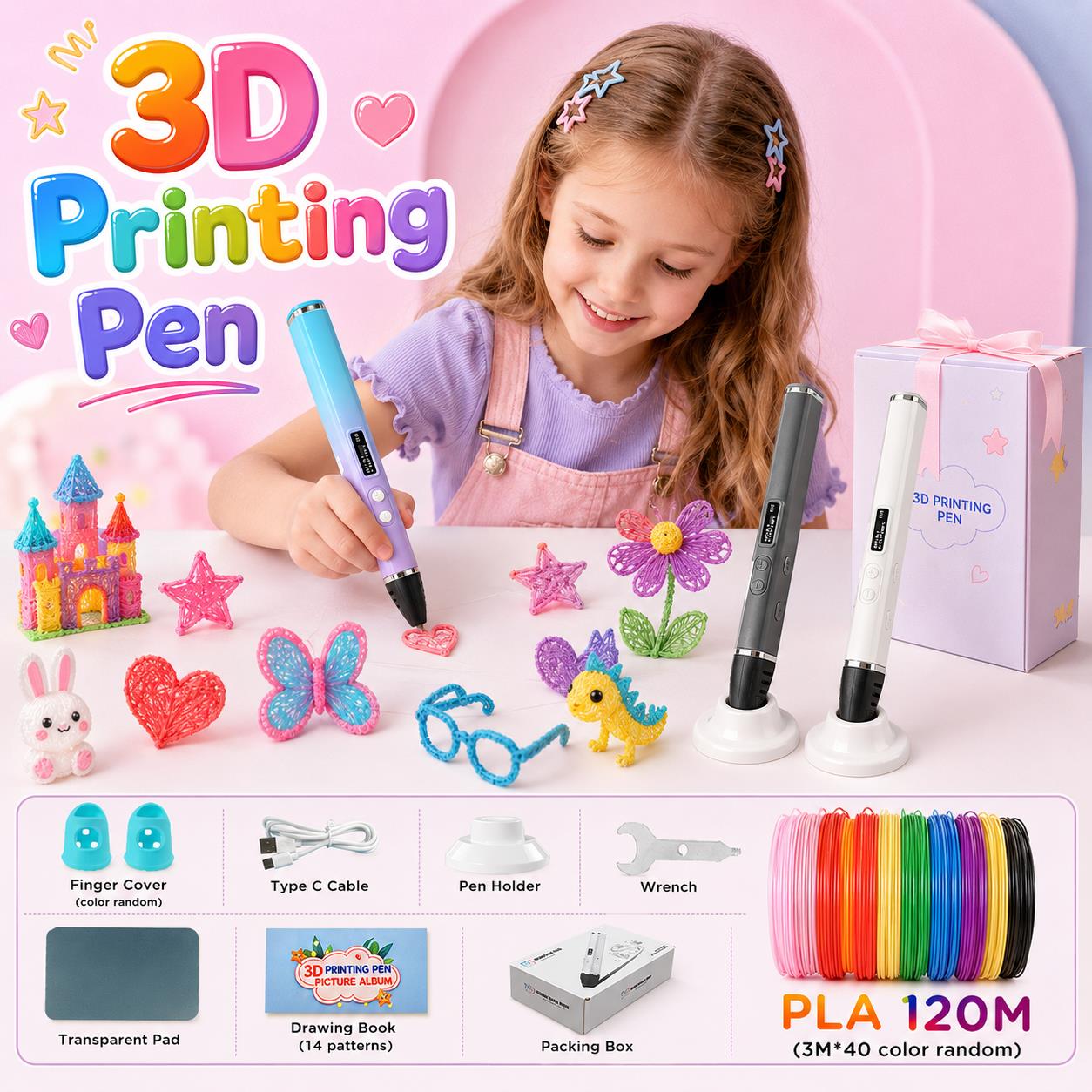 Pena Cetak 3D untuk Anak-anak  - 3D Printing Filament ulasan dan harga