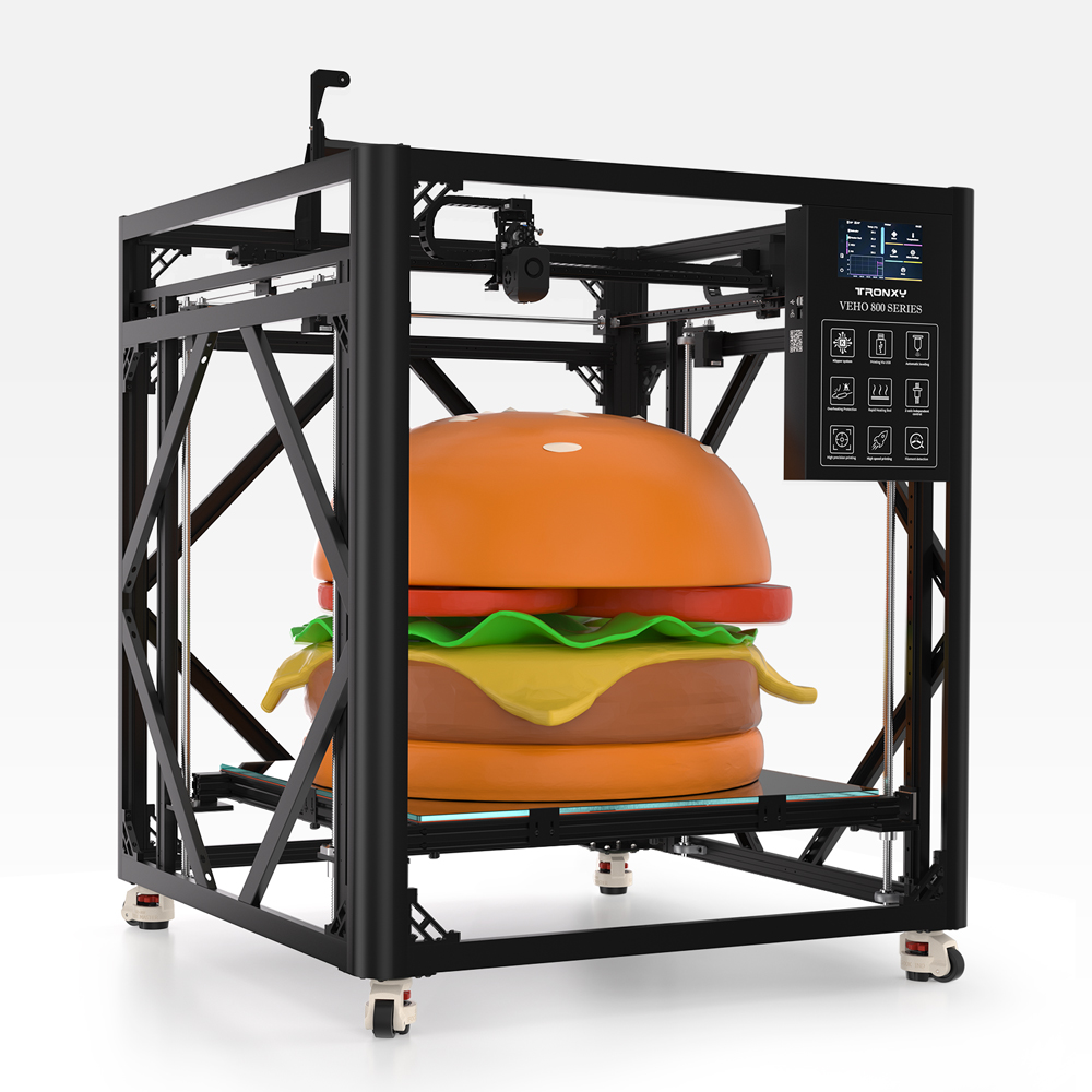 Tronxy VEHO-800-12 atau PRO Uk - 3D Printing X Y Z Axis ulasan dan harga