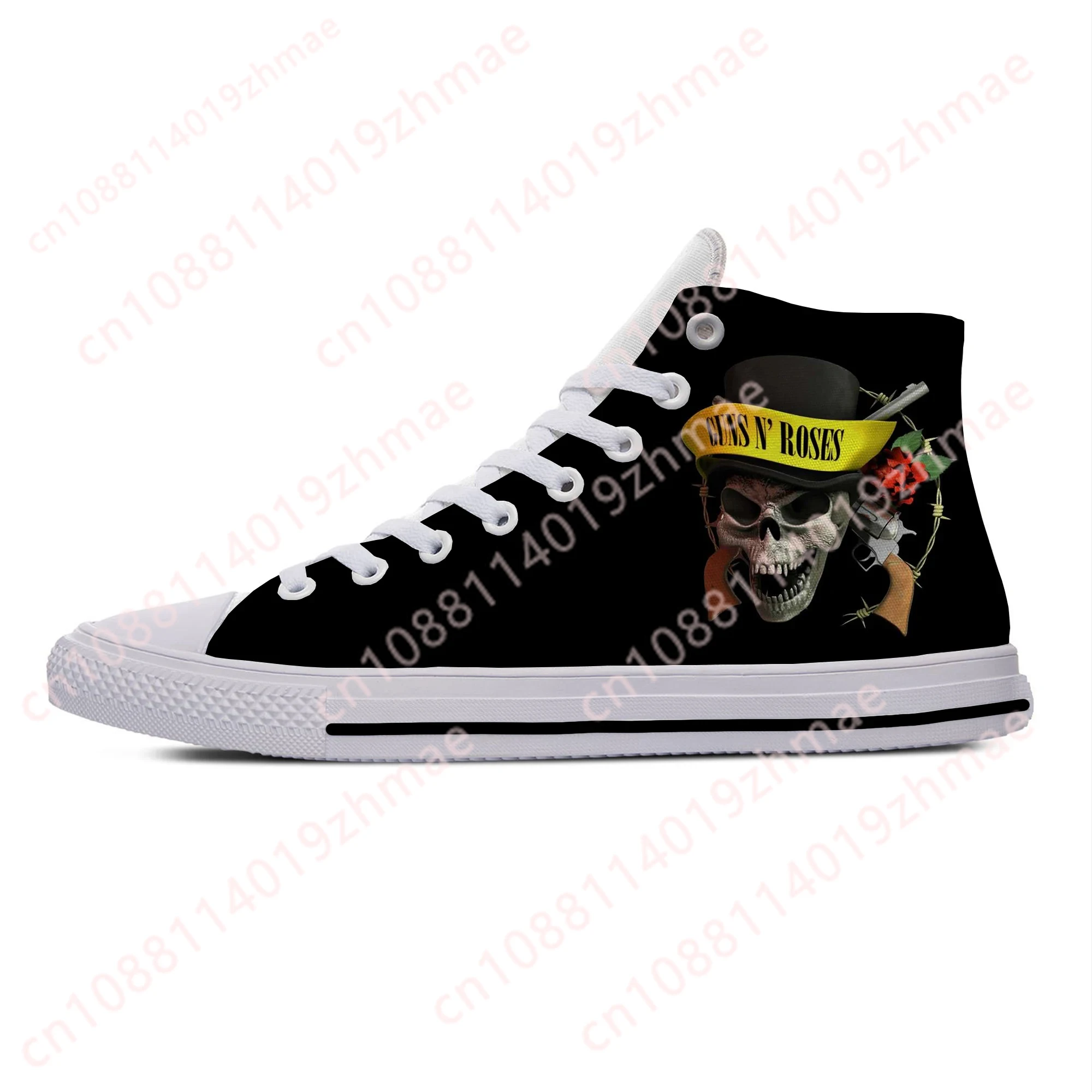 Sepatu Kain Kasual Lucu Bergay - 3D Printing Rock ulasan dan harga