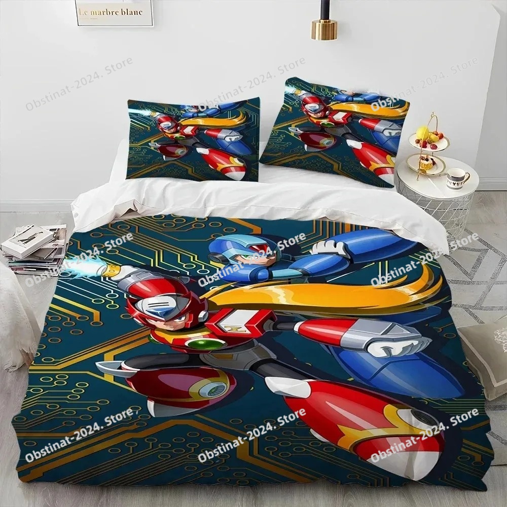 Set Sprei 3D Mega Man X Dive,  - 3D Printing Rock ulasan dan harga