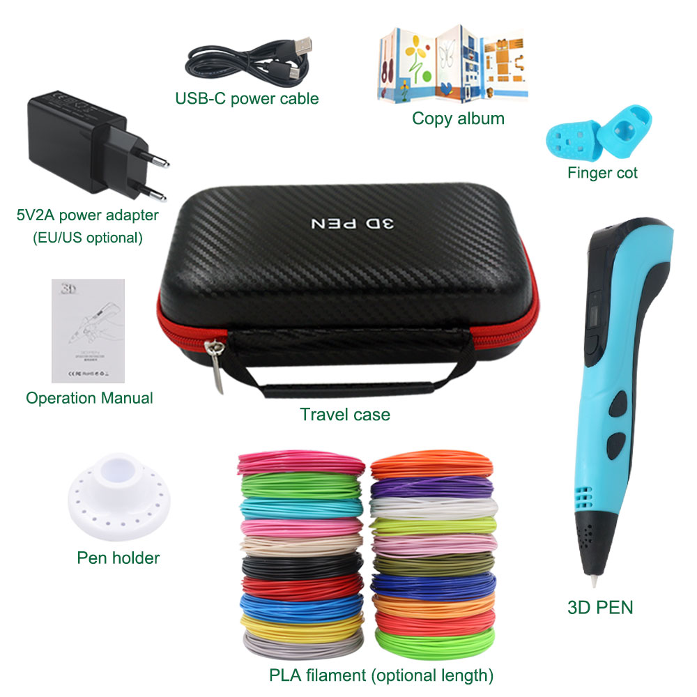 Pena Cetak 3D untuk Anak-anak  - 3D Printing Filament ulasan dan harga