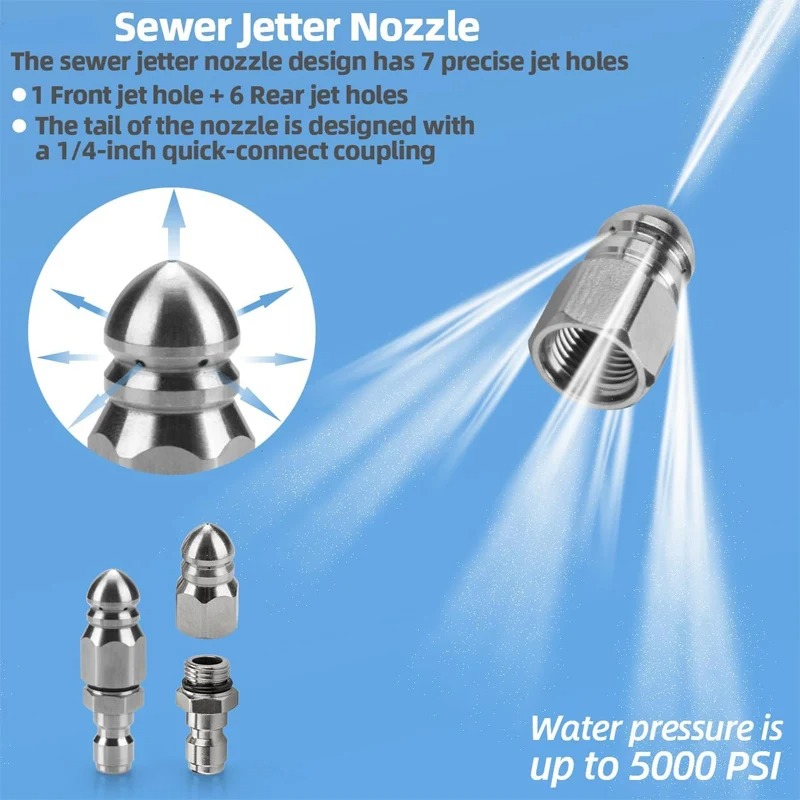 Nozel Jetter Saluran Air 1/4