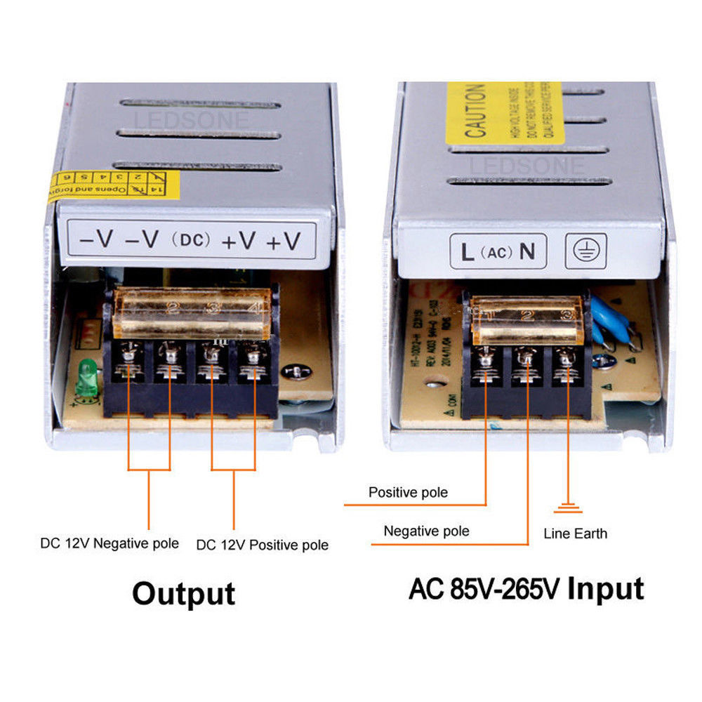 DC 5V 12V Catu Daya 24 V 36V S - 3D Printer Power Supply ulasan dan harga